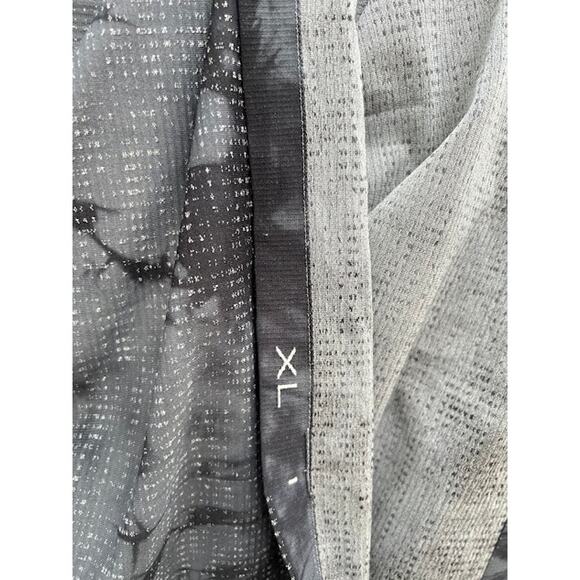 LULULEMON Metal Vent Tech Short Sleeve Tee T-Shirt Gray Black Tie Dye Men's XL - Picture 6 of 7